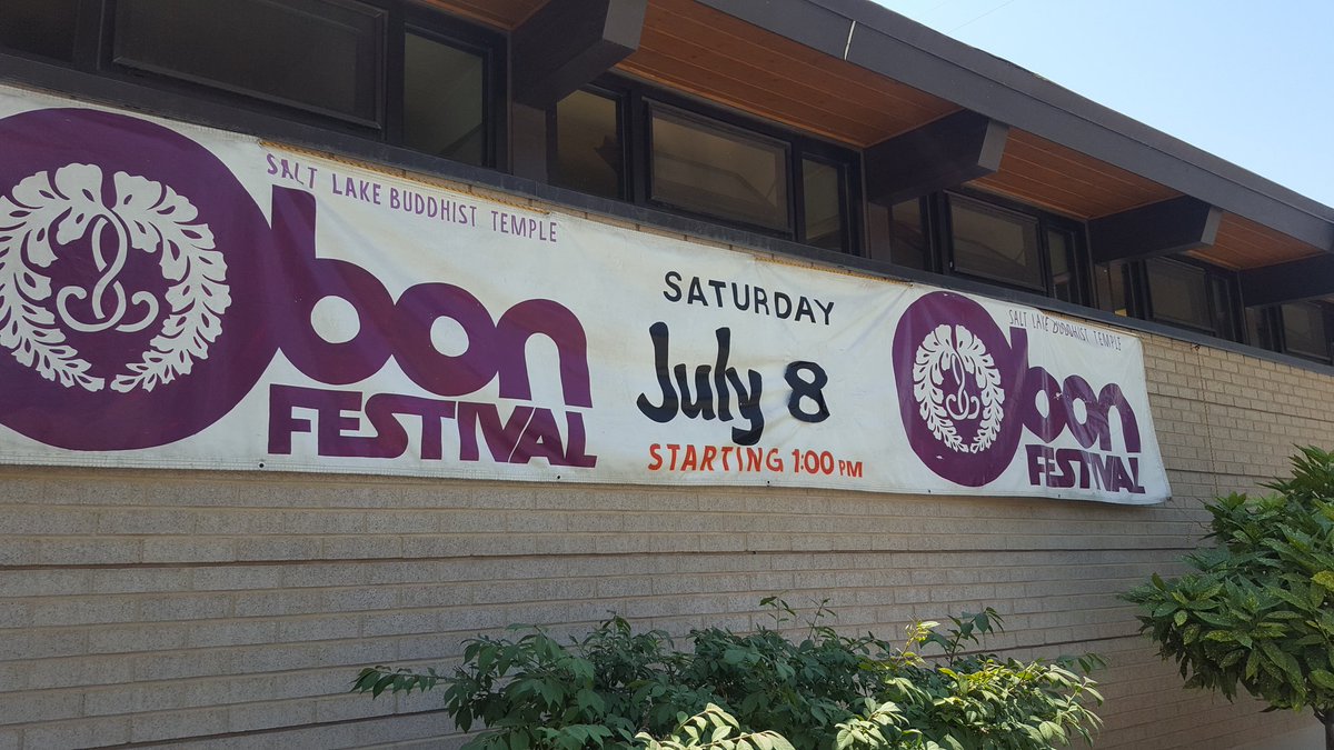 FukushimaBrian's tweet photo. Come join us at the Salt Lake Buddhist Temple  for the annual Obon Festival,  100 South 200 West. https://t.co/n50R6FdIHI