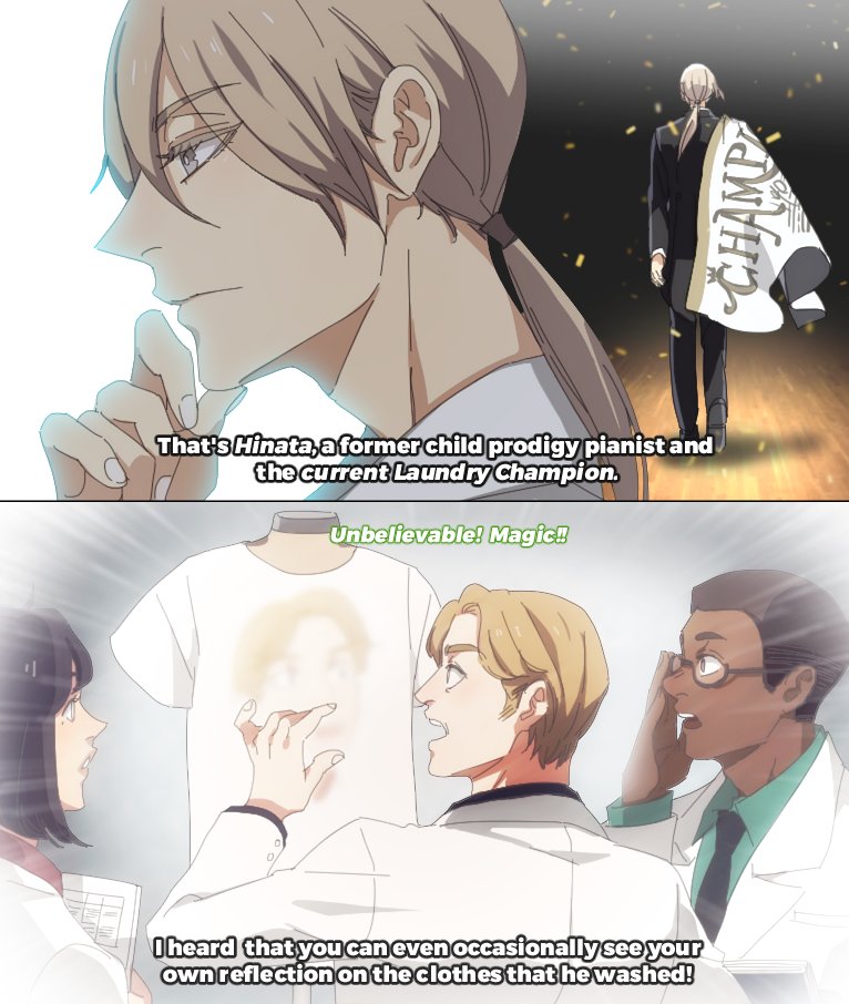 cioccolato_kun's tweet photo. What if there's a shounen anime for Laundry Washing?
[Parody] https://t.co/yOQkqp7ivI
