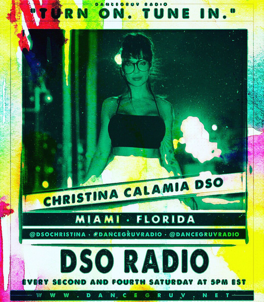 DSOchristina's tweet photo. #TurnOn & #TuneIn to today at 5pm set @ https://t.co/2eT3xEnY74 @dancegruvradio #dsoradio #dancegruv #housemusic #dj #christinacalamiadso https://t.co/MXT4QBQSj8