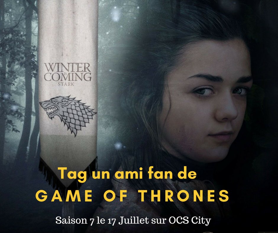 fr_keepads's tweet photo. Tag un fan de #gameofthrones7. T'chat en direct https://t.co/z380yNmd2d https://t.co/0RY2NIeLJW