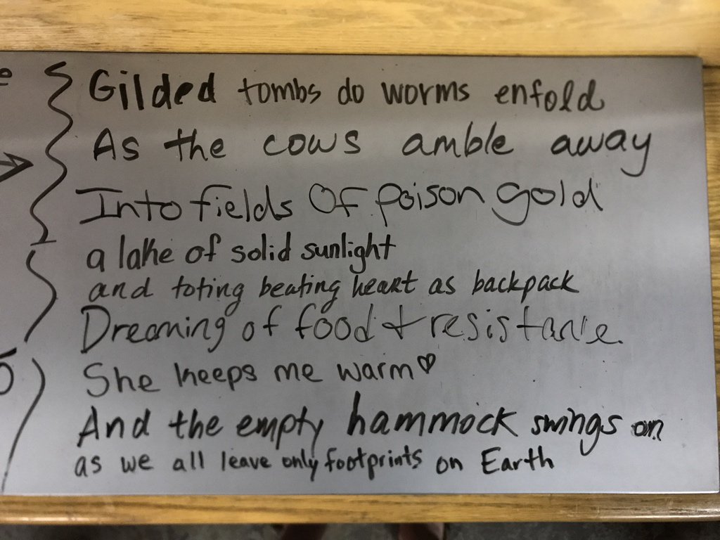 VouchedIND's tweet photo. Poem five 🌏-- #gluestick2017 https://t.co/1tEoR0CbgO