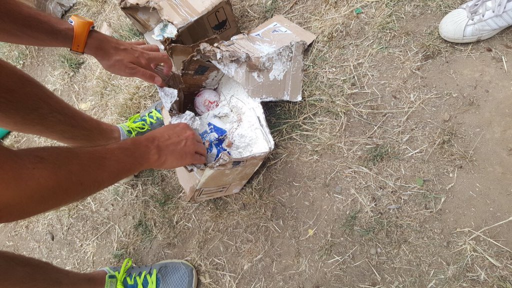 cdsanjose1's tweet photo. Fotos de la gymkana zulú de ayer por la tarde #elSanJoMola #Cervera17 #campatime https://t.co/GcawlN9GQu