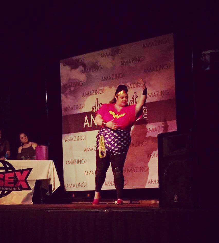 The10at10's tweet photo. We're so proud of @GwenderWoman for being named Indy's first @airsex champ! She won rad prizes from @Amazing_Stores! https://t.co/nci1EG82Sf
