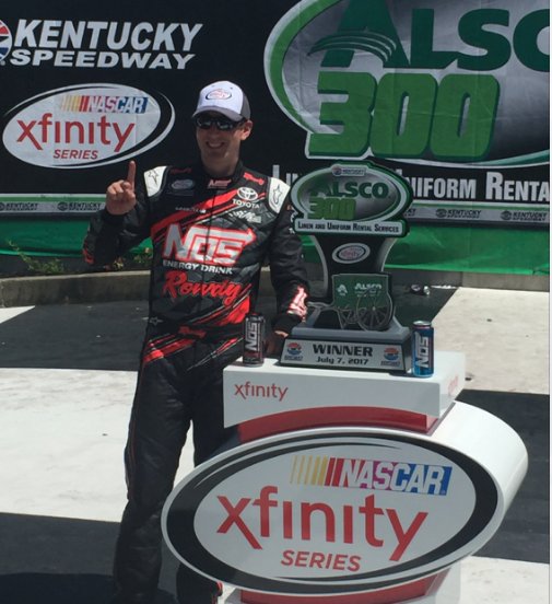 XfinityRacing's tweet photo. RT for your chance to WIN a signed #XFINITYSeries @KyleBusch hat! #VLSweepstakes Ends 11:59pmET 7/9 Rules https://t.co/0gZwczoyW9 https://t.co/qb9LPvDLP7
