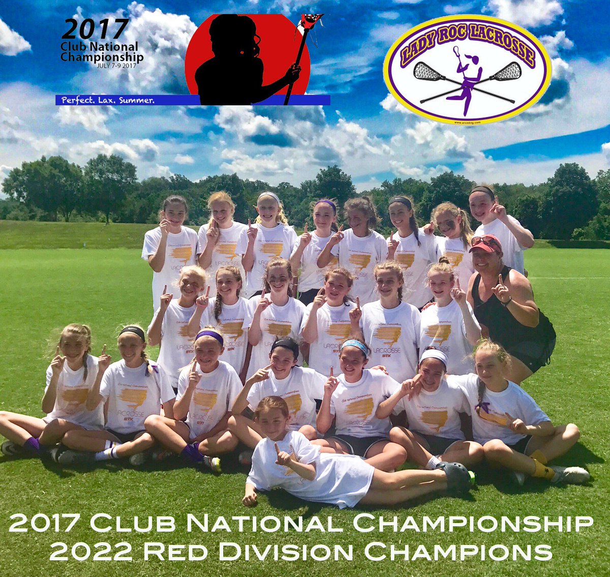 Congrats to <a href="/LadyRocLax/">Lady Roc Lacrosse</a> 2020 for winning 2022 Red Division at <a href="/CNCLacrosse/">CNC Lacrosse</a> storming back from 0-3 deficit to win in OT over <a href="/LIYELLOWJACKETS/">Coach Rose</a>