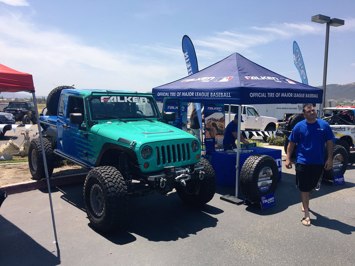 FalkenTire's tweet photo. On display here at #offroadwarehouse in Murrietta, CA. Stop by if you're in the neighborhood. #ORW #Falkenoffroad #Falkenspotting https://t.co/YBcLWDHsvp