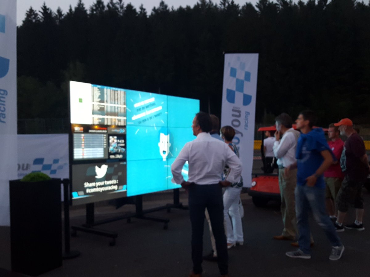 Patrickvda's tweet image. Comtoyou live #comtoyouracing