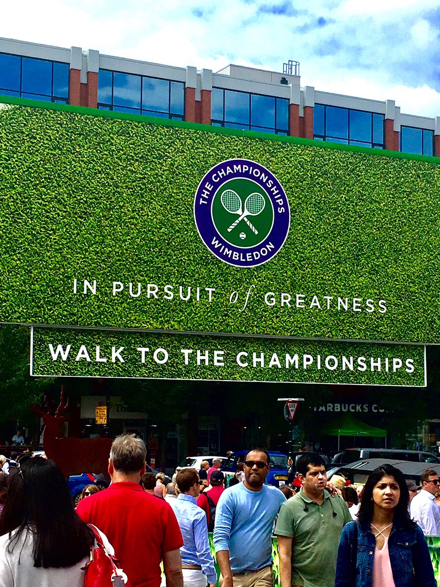 Wombling around.

#Wimbledon #IBM #whatmakesgreat