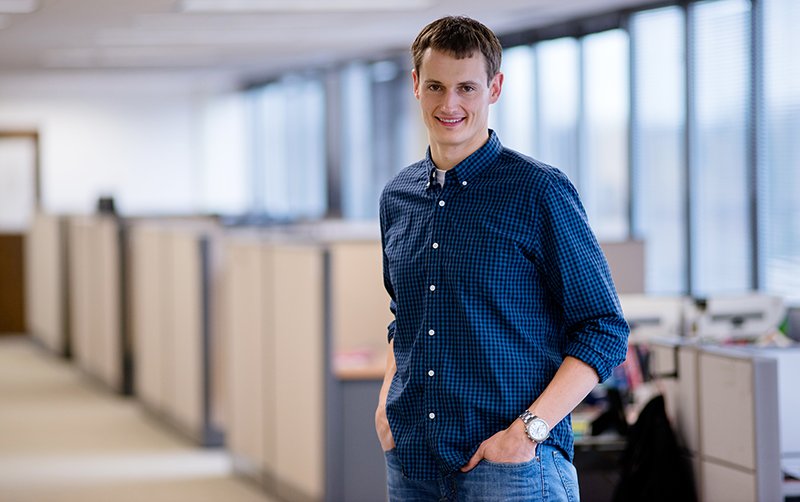 Be_a_Cobber's tweet photo. 2008 grad Grant Weller uses his mathematical skills to make a meaningful impact in the world. Learn how: https://t.co/rnSlOaVb20 #cordmn https://t.co/LypTpprxYe