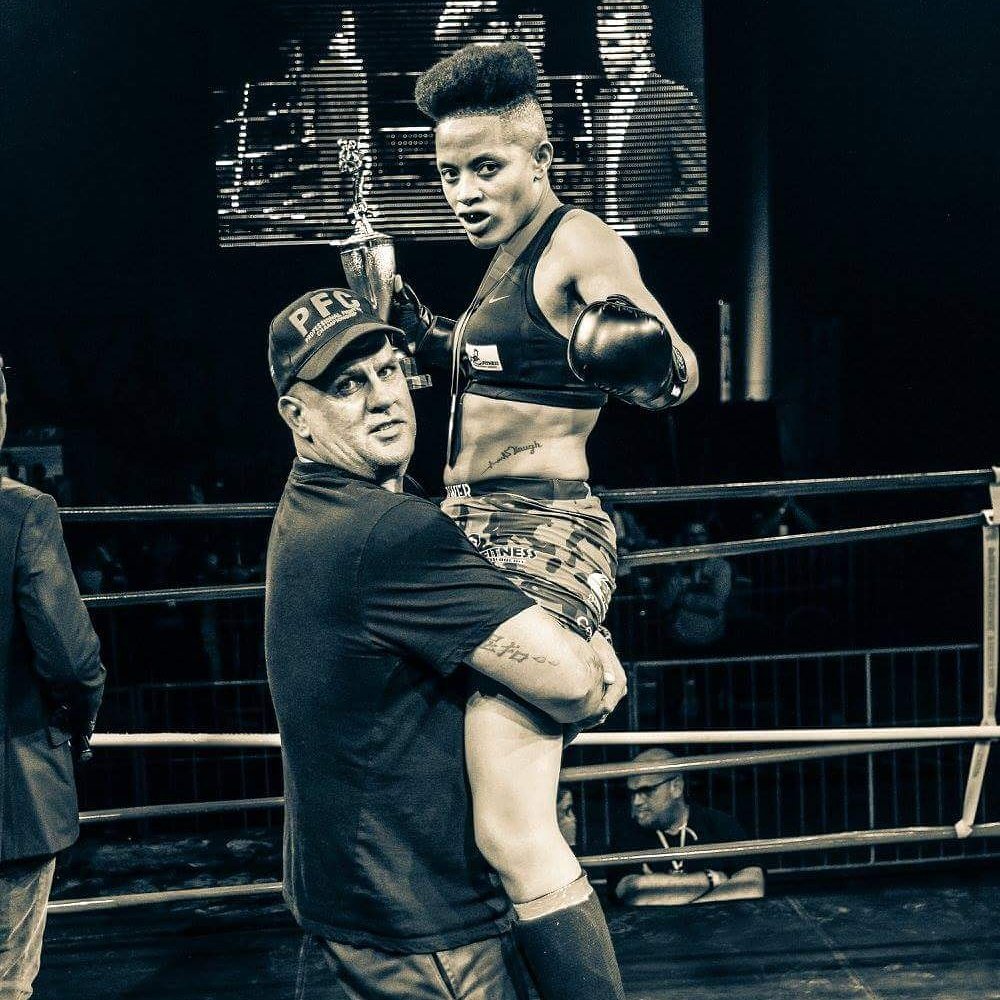 paulwethu's tweet photo. First MMA fight, legendary!!! EFC here I come #EFC #blackqueer#mma https://t.co/T8QgqP1P9L