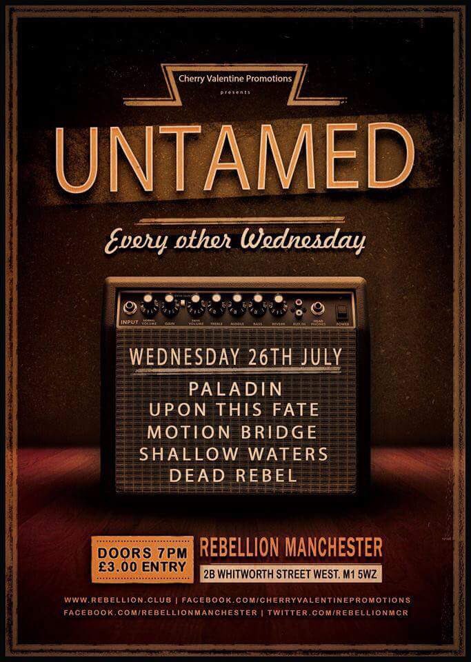 Get your Saturday night started by giving our debut single a spin. Searching For Nothing is out and is doing well! Come see us on 26 July x
