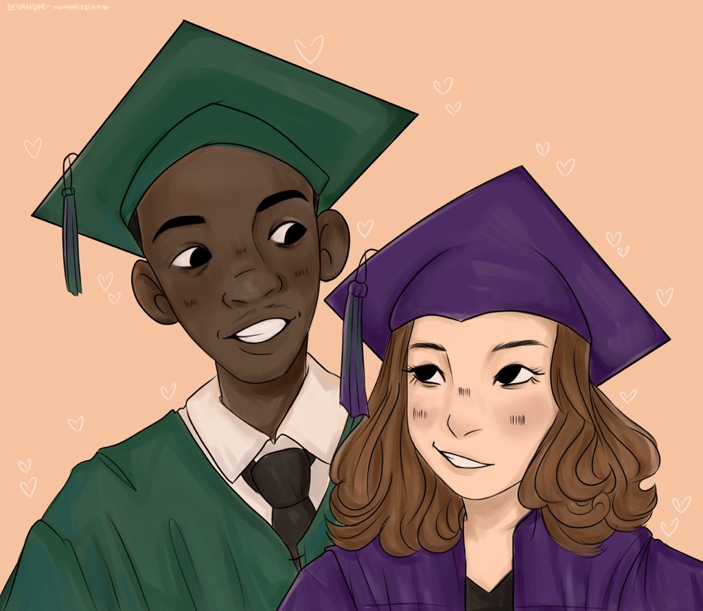 Taylor_Murray14's tweet photo. I paid @devanshei to draw me and Katelyns graduation picture and it couldn't have been better😌😎🤘🏾 https://t.co/dDnXu7WQ5N