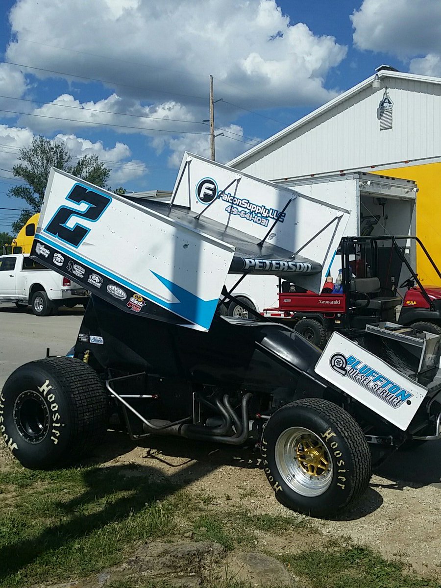 FremontSpeedway's tweet photo. .@12peterson25 is back in the 410 tonight after running the 305 during last week's #OpenWheelShootout https://t.co/Pb3mvpEvK6