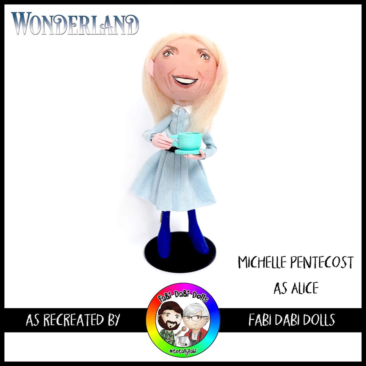 totallyFabi's tweet photo. And of course not forgetting the FaB Understudy extraordinary the Wonderful @WonderlandStage woman that is @MichPentecost xx https://t.co/q9WiamQOxs