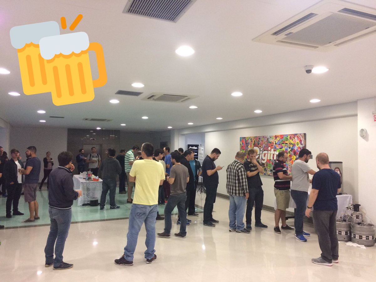 laisson_rangel's tweet photo. finally() {#DevOpsFloripa} on @digitro https://t.co/n4KL8IaSFB