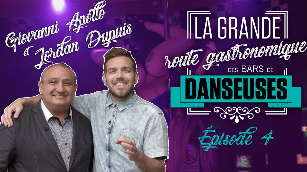 Dernier arrêt de «La route gastronomique des bars de danseuses» pour Giivanni Apollo et <a href="/JordanDupuis/">Jordan Dupuis</a>! <a href="/apollo1333/">Giovanni Apollo</a>
journaldemontreal.com/2017/07/07/epi…