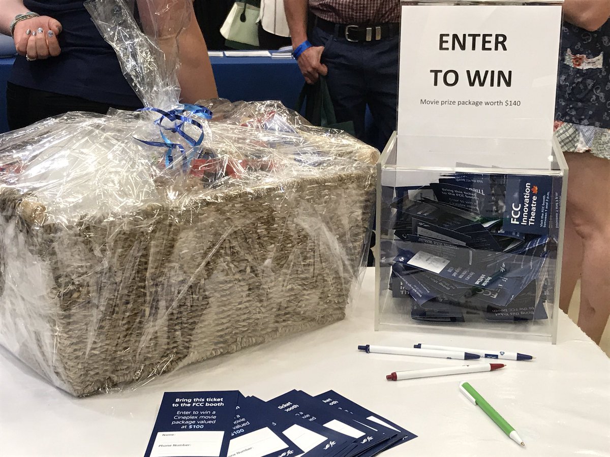 desireerattray's tweet photo. Draw time in 15min! Come see us in the Ralph Klein Centre at the @FCCagriculture booth. @FutureFarmExpo #FutureFarmEx17 https://t.co/S5ffCJCcw5