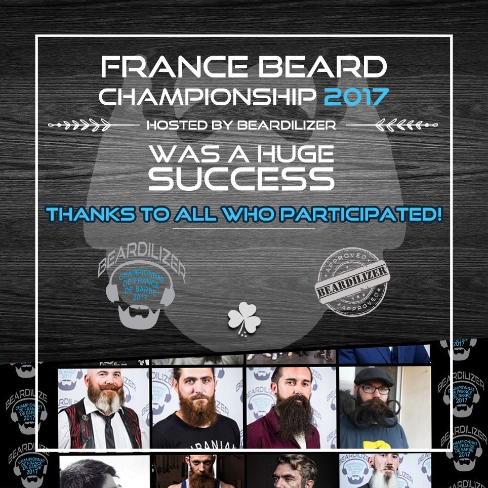beardilizer's tweet photo. The France Beard Championship 2017 in Paris was a HUGE SUCCESS! Check out videos &amp; news coverage here: https://t.co/mH0ga5OjML #barbe2017 https://t.co/SmkRISADrU