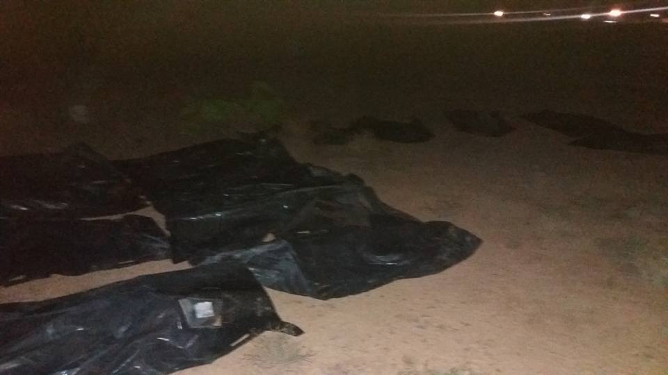 intlsec's tweet photo. 48 Egyptian #migrants reportedly died of hunger and thirst between #Jaghbub and #Tobruk. 19 bodies buried yesterday https://t.co/oIm0L9snBE https://t.co/UE0shbIQku