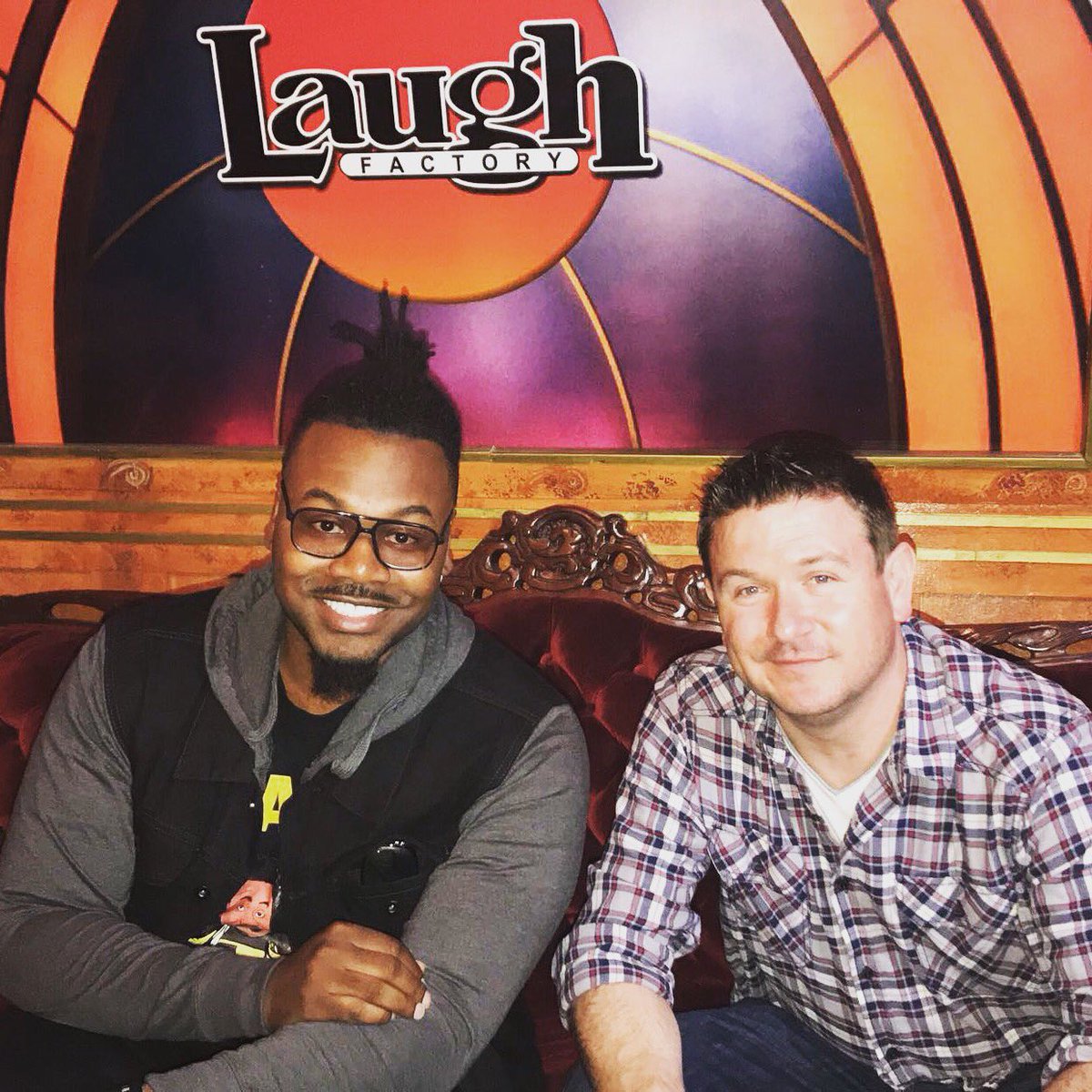 ChocolateSundae's tweet photo. S/O to @mrbrettriley & Clay Thomas helping upcoming comedians w/ their craft, while perfecting their own! #CScomedy https://t.co/MFiZDK3Uqe