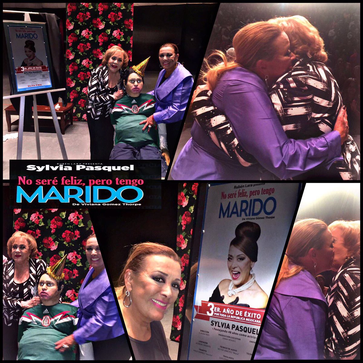 Hoy 6 y 8 pm continúa el éxito d #Noserefelizperotengomarido con <a href="/SylviaPasquel/">Sylvia Pasquel</a> descubre porque  lleva 3 años por toda la republica mexicana