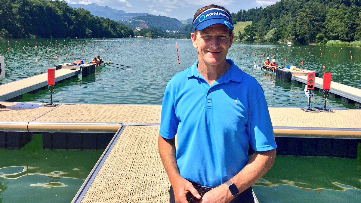 Wonderful day watching the best rowers in the world compete at #WRCLucerne ahead of our #LA2024 presentation in Lausanne this week 🇨🇭