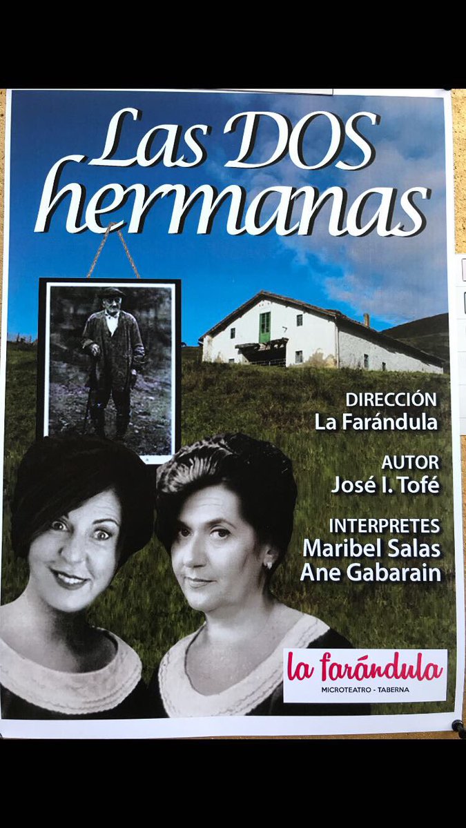 No os perdais "Las dos hermanas" ya en Donosti. Con Ane Ganarain y <a href="/madible/">Maribel Salas</a> !