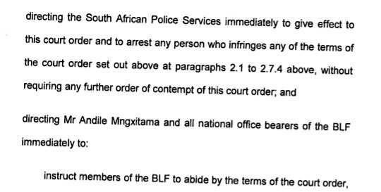 KhotsoMasemola2's tweet photo. #AbsaMustPay
Three Words
FUCK THE LAW
Maria Ramos we're tired of WMC & White Supremacy with ur Roman Dutch Law #HandsOffZuma too https://t.co/ul19FByCJH