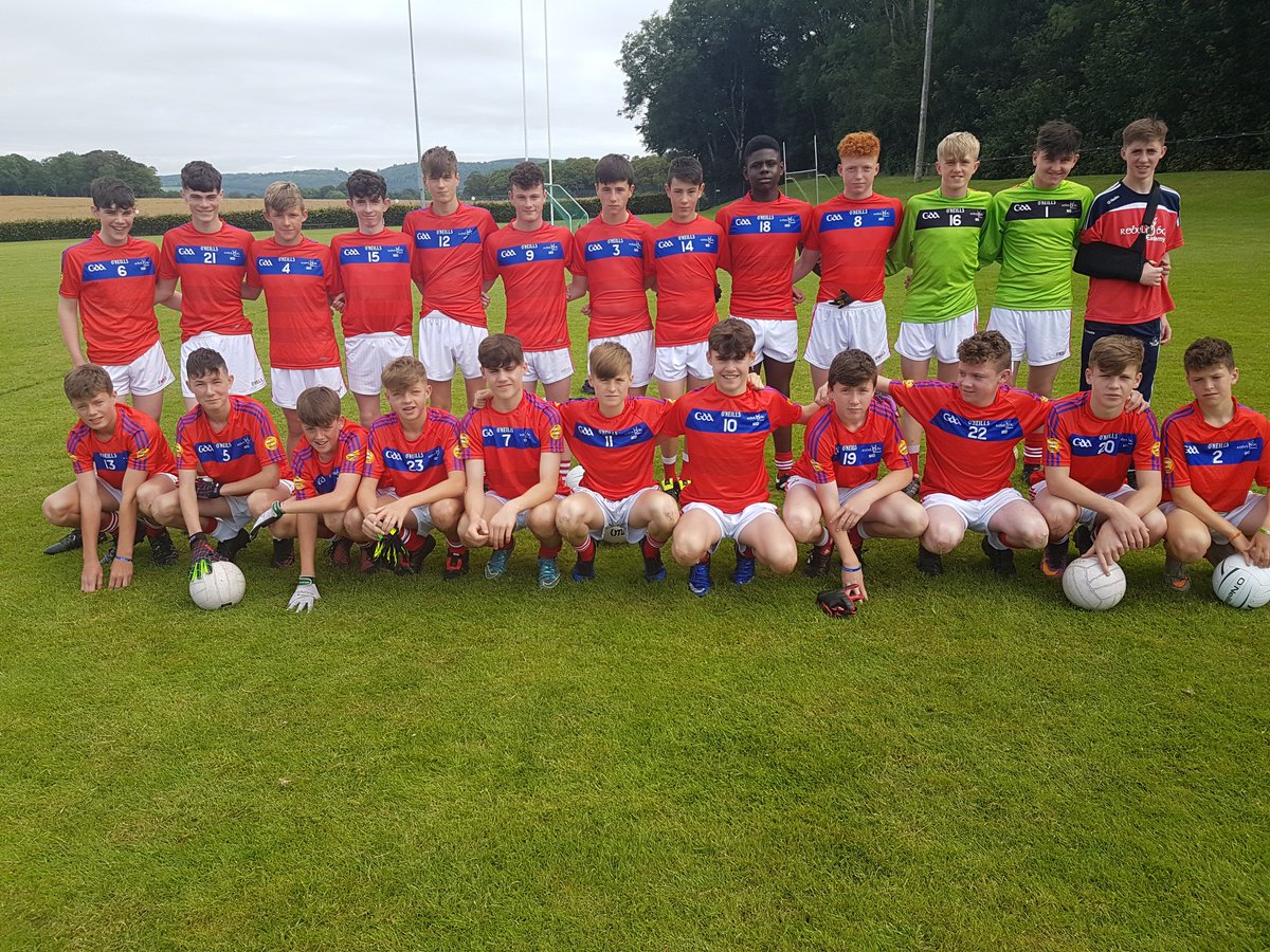 ExGDCCCrowley's tweet photo. Well done to the Mid West Cork U14 Football team who performed admirably today to reach the semi final of the Jim Power in Dungarvan. https://t.co/9eZfuMEXBX