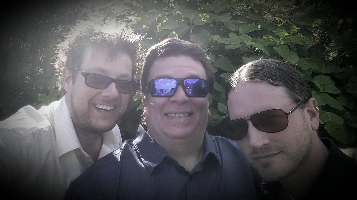 A pause for posterity on the sunny shores of #LakeErie in #PortDover this evening! #saycheese #thesearethegigs #norfolk #norfolkcounty