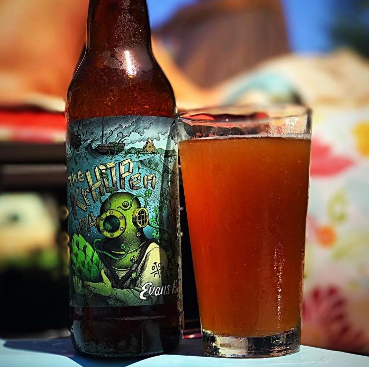 evansbrewco's tweet photo. Life is brewtiful. #evansbrewing #krHOPen #IPA https://t.co/fCnImwO3Uo