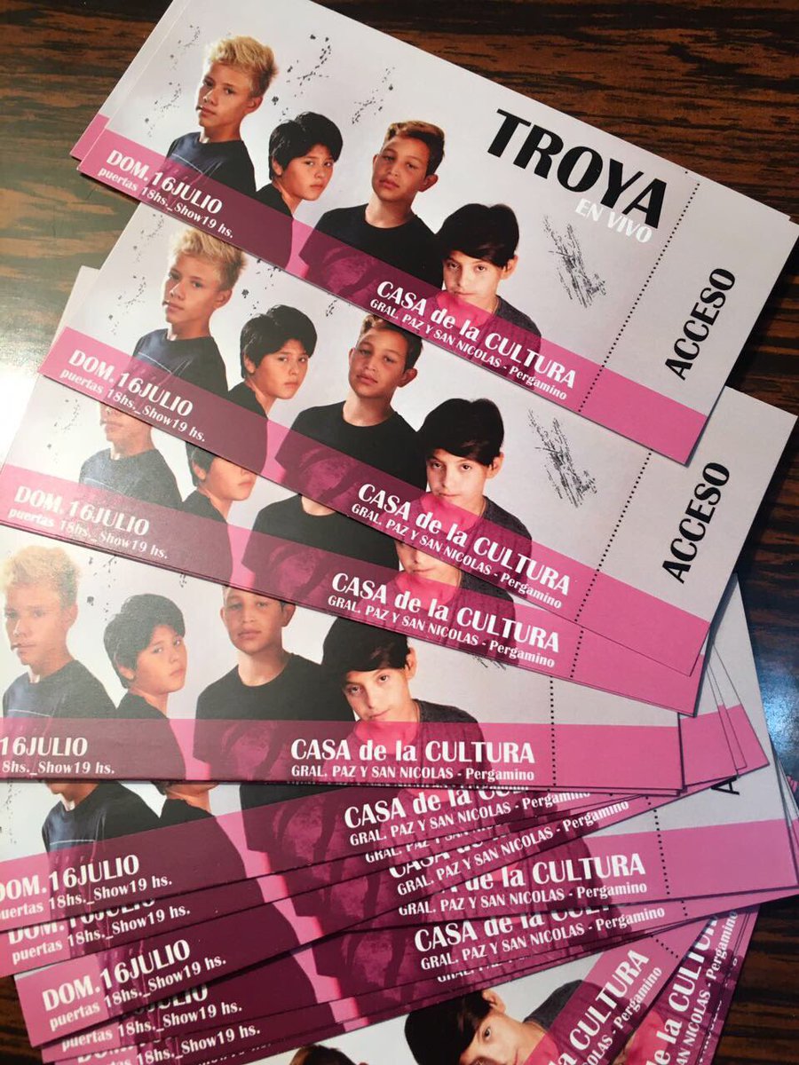troyaokk's tweet photo. Solo días para el Show de Pergamino 😜 https://t.co/bHXdEXODpd