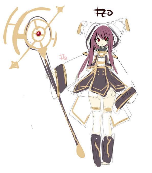 デザインメモ。結構気に入ったから描きたい 