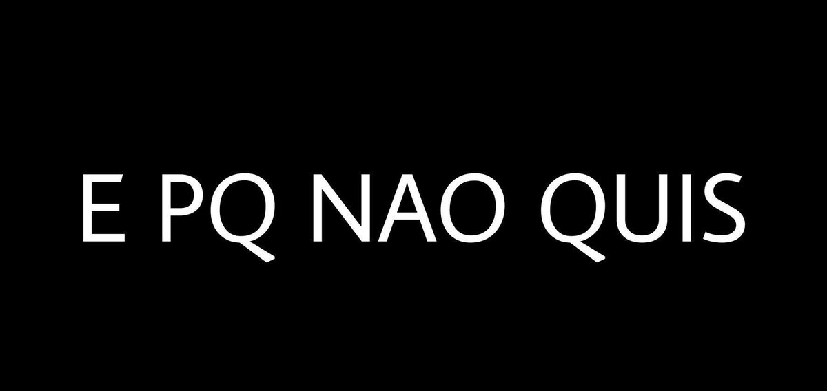 "pq vc não me respondeu ontem?"