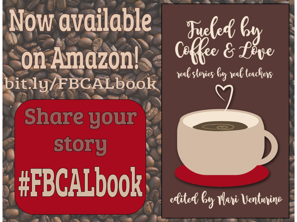 MsVenturino's tweet photo. It's here!! #FBCALbook is published! Get yours here: https://t.co/lRiWbgWHbw #caedchat #GoogleEI #ISTE17 https://t.co/JqUJSjMqOg