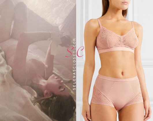 SelenasCloset.com on X: Selena Gomez wore some sexy @Spanx lingerie in Bad  Liar's Spotify music video. Details on    / X