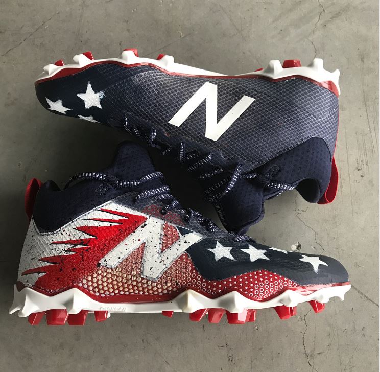 custom new balance cleats