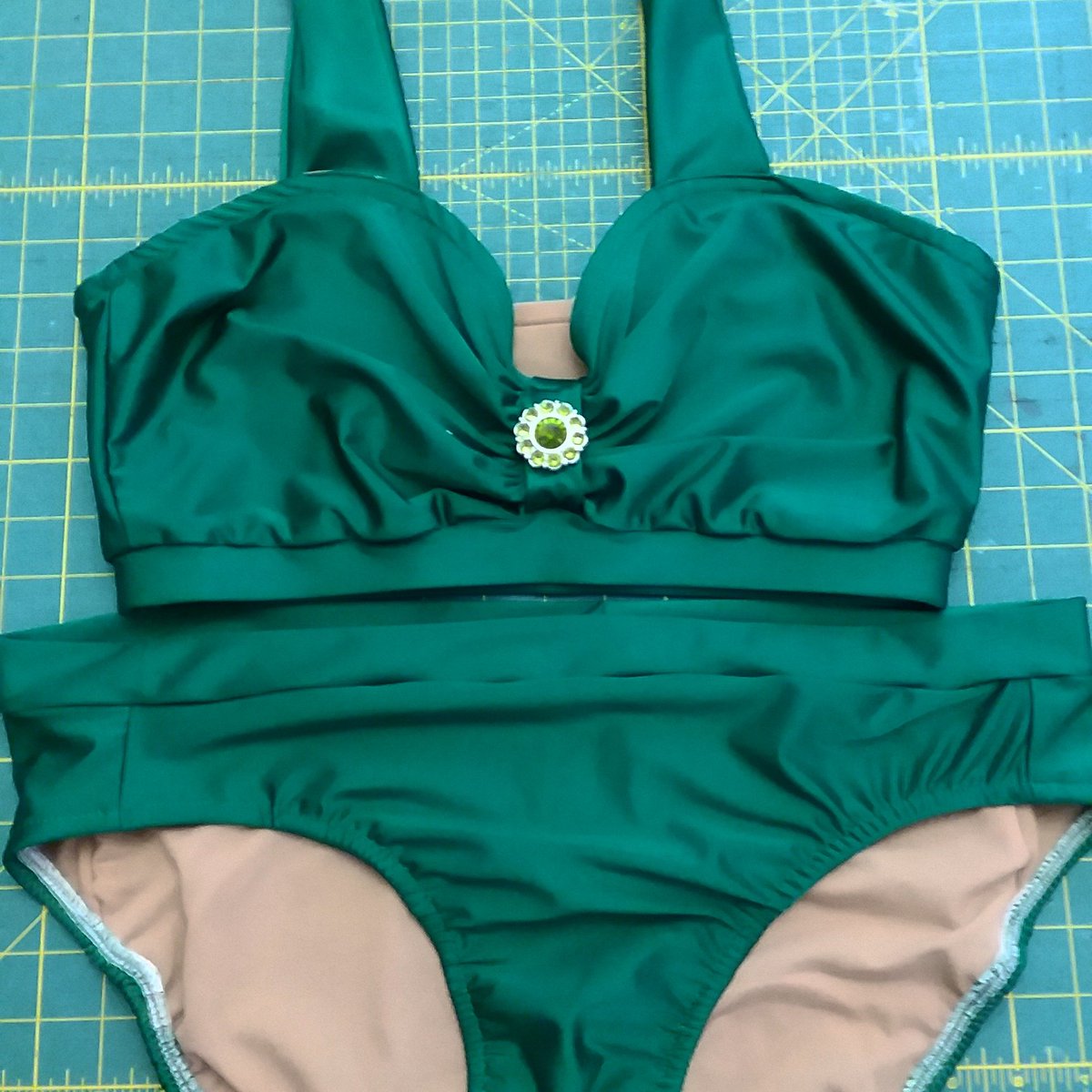 Teradn's tweet photo. Made another bikini, added bling! #Radpatterns #supersuit #craftymomma https://t.co/Ys32ZBDeOs