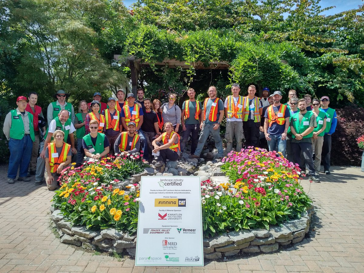 Thanks to the volunteers, candidates and sponsors for making this Certified Technician test at Kwantlen Hort campus in BC a success! <a href="/BCLNA/">BCLNA</a>