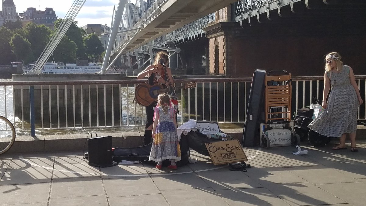 Saw <a href="/SusanaSMusic/">Susana Silva</a> today in London and was inspired by her talent and story. Reminded me a bit of <a href="/Dilanarox/">Dilana</a> - I wish her all the best.