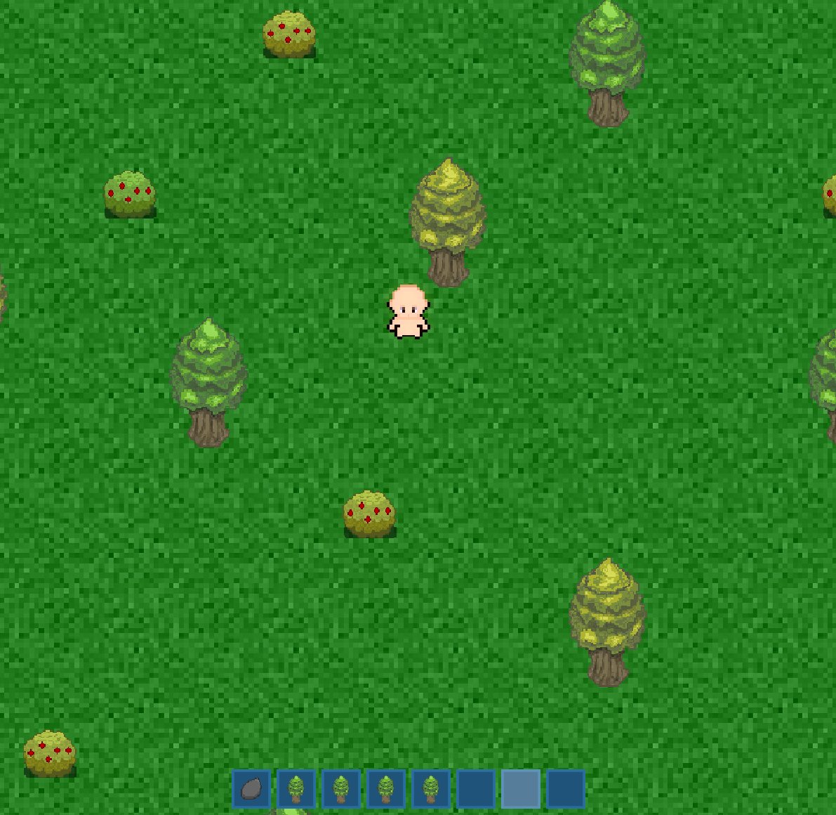 FreshWaterFern's tweet image. Biomes are starting to come together really nicely! It&apos;s weird to see this game becoming playable at last. #gamedev #indiedev