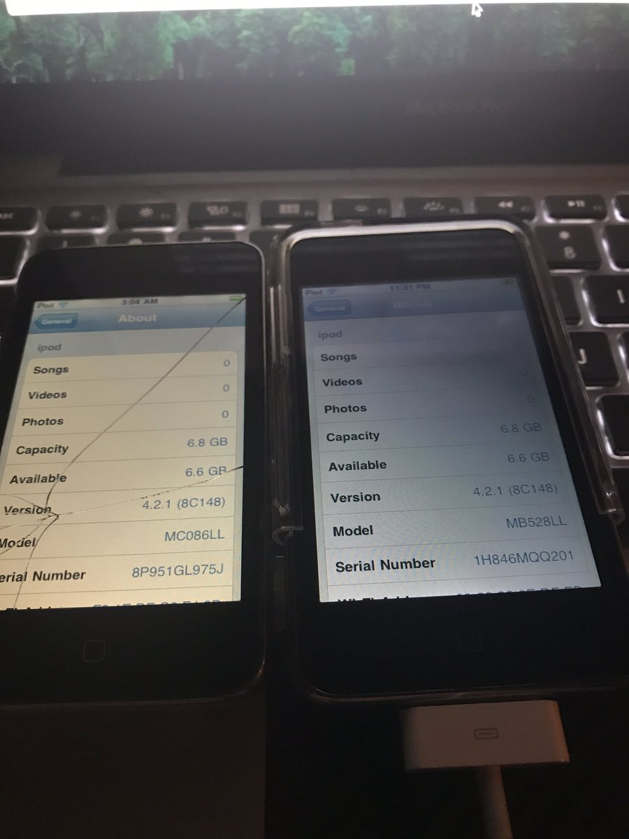 Project2G's tweet image. Here's the iPod 2Gs I'm using to make the projects and tools 😊