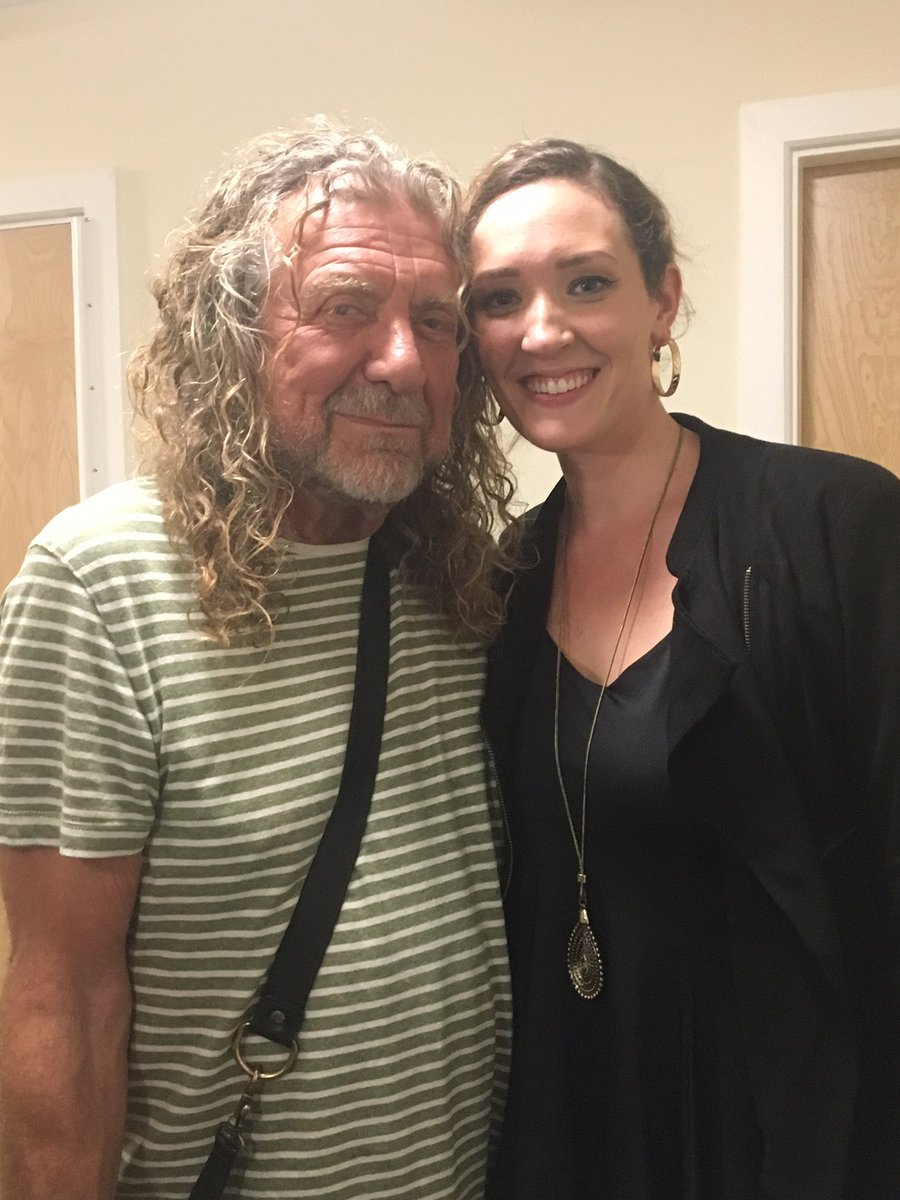 Walt Aldridge on Twitter: "Robert Plant showed at my daughter Hannah's show in tonight. I'm jealous. / Twitter