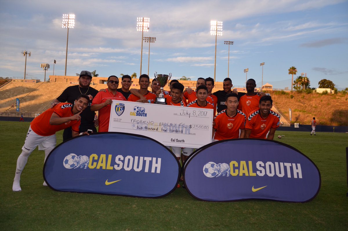 CalSouthSoccer's tweet image. Check out your #CalSouth #AdultStateCup Men's Division Third &amp;amp; Fourth Place Teams, @MorenoValleyFC and San Nicolas!