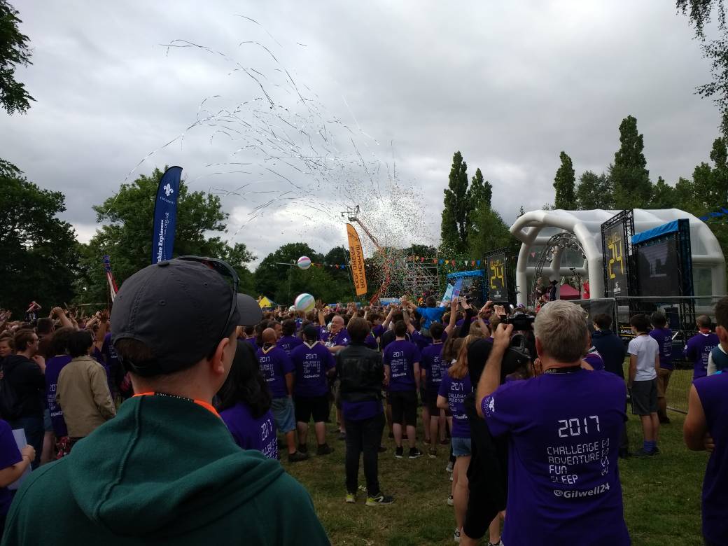 The Explorers had a great weekend at <a href="/gilwell24/">Gilwell 24</a>, some even stayed awake for 24hrs, thank you to all the volunteers who made it happen.