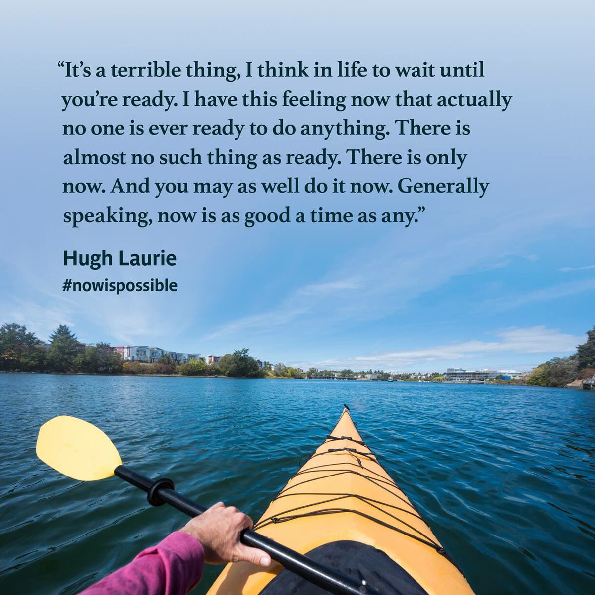 TidalDirect's tweet photo. Love this. Happy Sunday, everyone! #nowispossible #makingadifference #justdoit https://t.co/JMwKmnMZgm