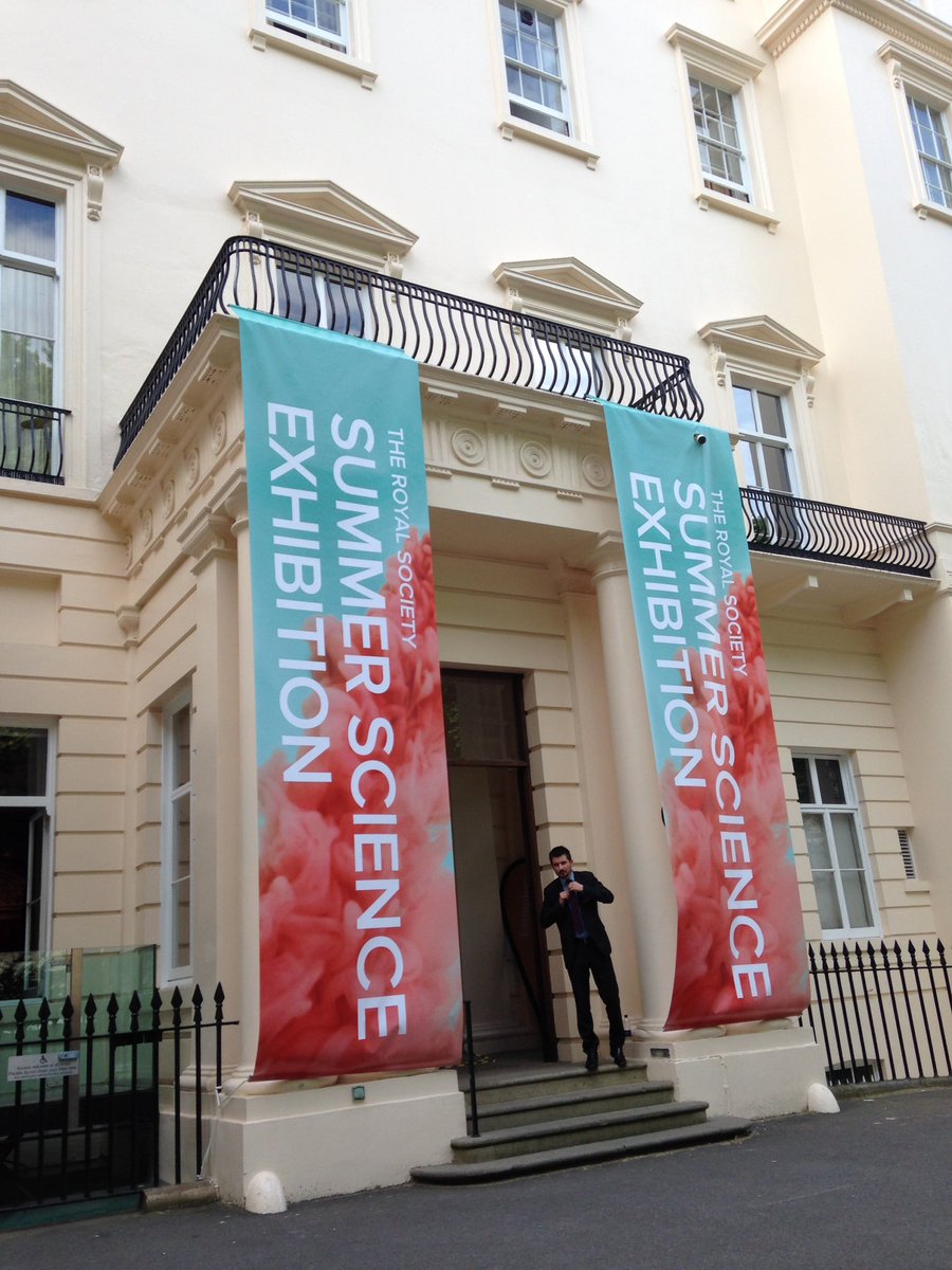 canyoutwigit's tweet photo. Today's the last day of @royalsociety #SummerScience exhibition 🌻Looking forward to seeing you! @univofstandrews https://t.co/ypvSDehYTA