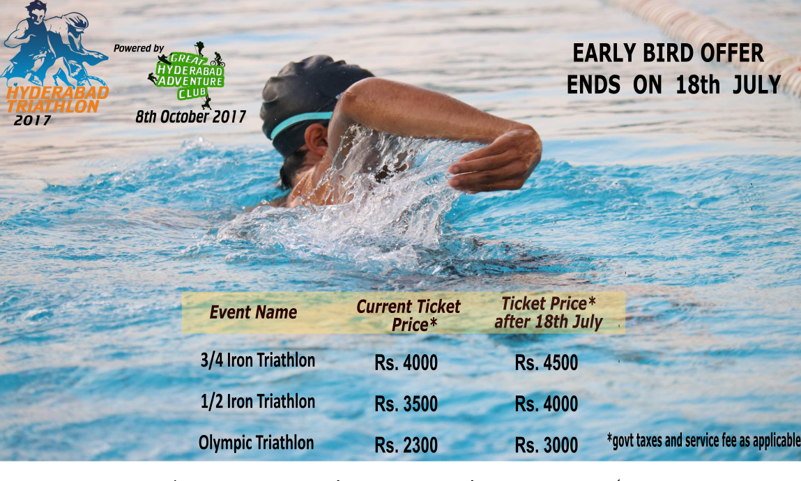 hydtriathlon's tweet photo. The Early Bird discount offer ends  for 3/4 Iron, 1/2 Iron and Olympic Triathlons. 
Hurry and register!!
#Triathlon https://t.co/0oepyq9bnu