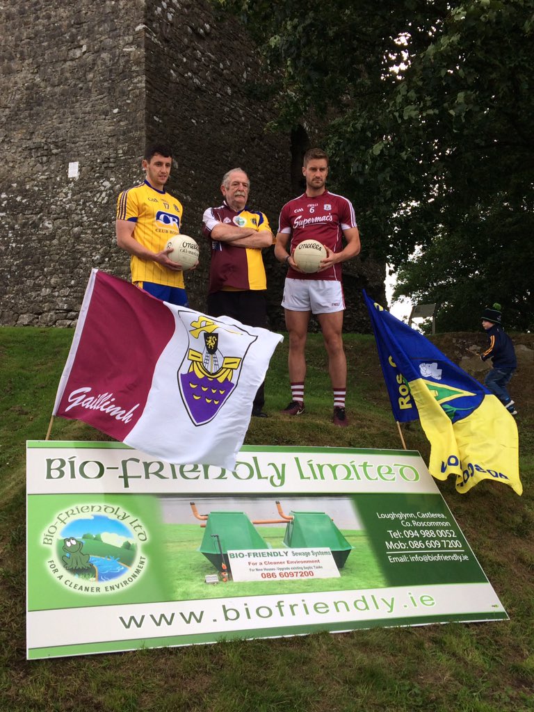 BioFriendlyIre's tweet photo. Best of Luck to @Galway_GAA & @RoscommonGAA in the @ConnachtGAA final #conngaa #rossgaa #RTEGAA @officialgaa https://t.co/KldSwu4pcO