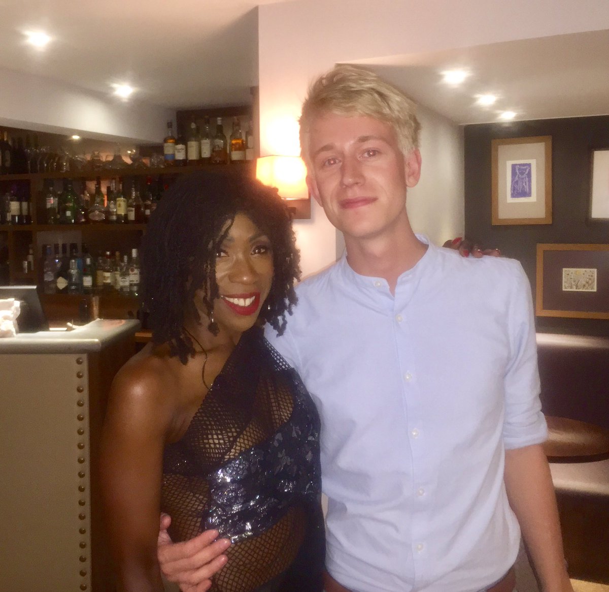 We had this lovely lady staying with us last night. She has great taste! #HeatherSmall #lincolnhotels #Lincoln